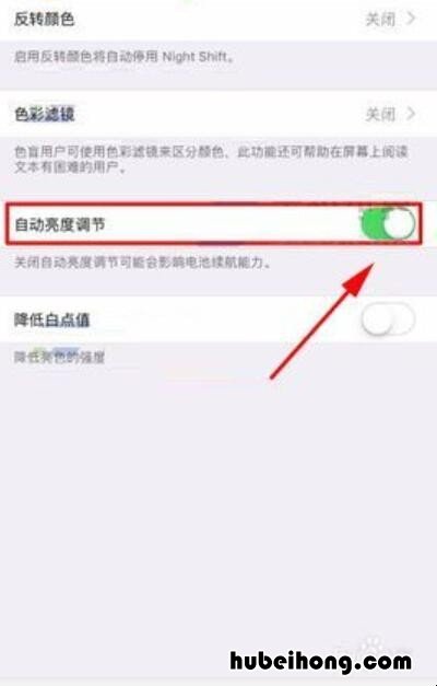 iPhone自动调亮度怎么关 iphone如何关掉自动调整亮度