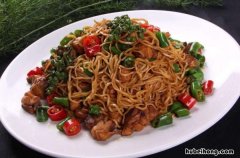 麻椒鸡捞面 双椒捞面条的做法大全