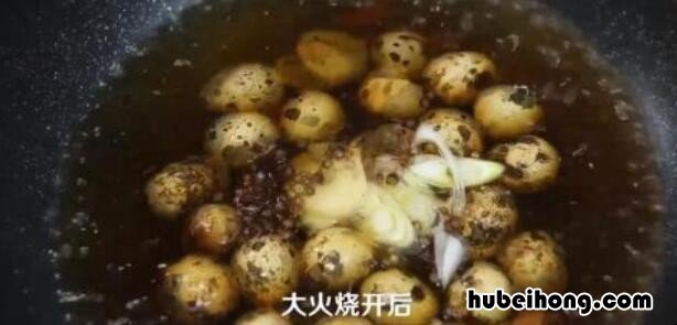 卤鹌鹑蛋怎么做