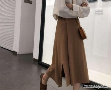 小个子适合穿开叉半身裙吗? 半身开叉裙怎么穿