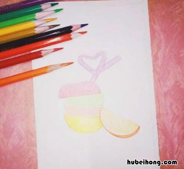 怎么画水果彩铅 彩铅画教程水果