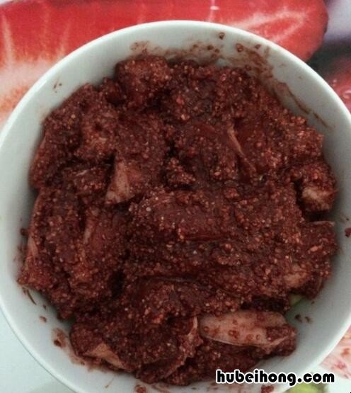 江西的米粉蒸肉的视频做法 江西美食米粉蒸肉