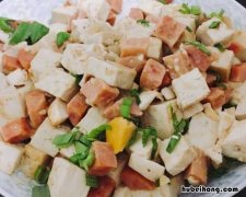 火腿肠烧豆腐怎么做窍门视频 火腿肠烧豆腐怎么做窍门图片