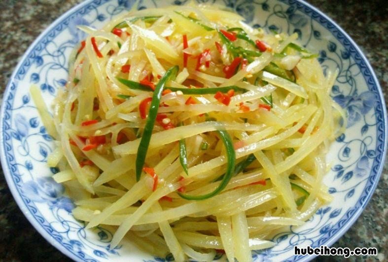 炒土豆丝什么时候放白醋好 炒土豆丝什么时候放白醋最好