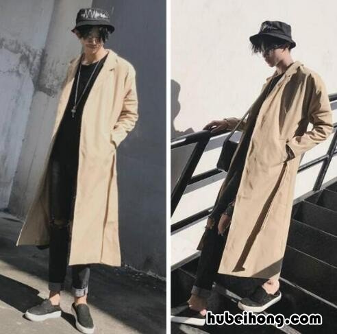 男士休闲风衣怎么搭配好看图片 男士休闲风衣怎么搭配好看