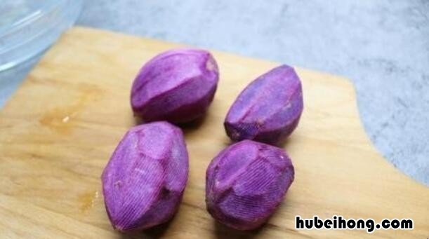 紫薯熬什么粥 紫薯粥食谱