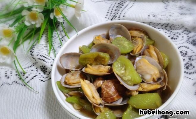 花蛤炒丝瓜怎么做