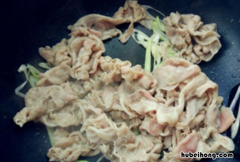 葱爆羊肉的做法羊肉的家常做法 葱爆羊肉的做法家常