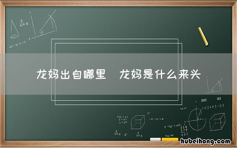 龙妈是什么来头 龙妈出自哪里