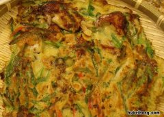 海鲜煎蛋饼 海鲜饼配什么吃