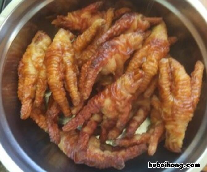 虎皮鸡爪是什么意思 虎皮鸡脚的图片