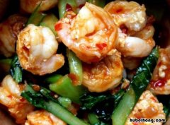 虾仁炒油菜怎么炒好吃 小油菜炒虾仁怎么炒