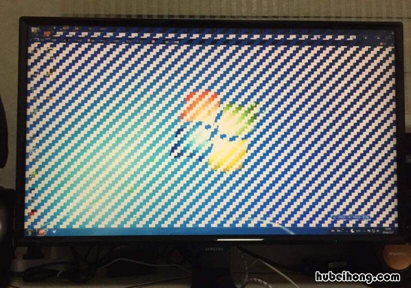 电脑花屏是怎么回事 解决方法图片 电脑花屏是怎么回事 解决方法图