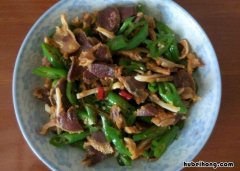 猪舌头和蘑菇可以一起吃吗 香菇炒猪舌头的做法