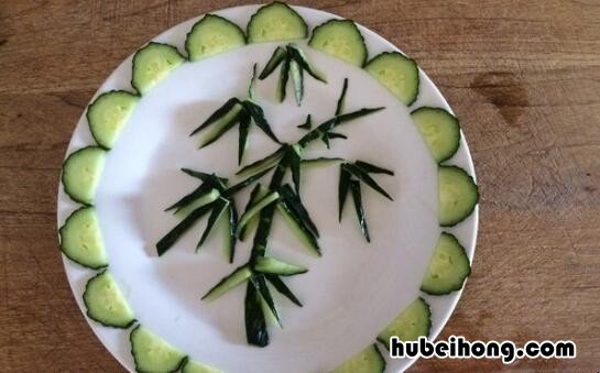 黄瓜拼盘花样视频 黄瓜拼盘简单花样图片及做法