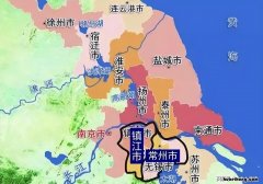 江苏市区划分地图 江苏市区划分图