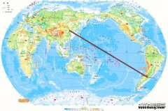 中国离的最远的国家是哪个 中国离的最远的国家排名