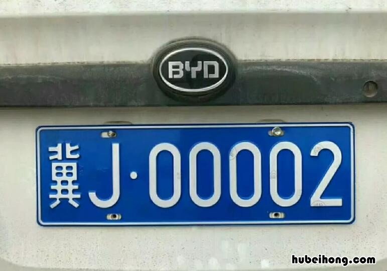冀jw是哪的车 冀j是哪个省的简称车牌