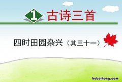 其三十一 四时田园杂兴的兴什么意思 《四时田园杂兴》的兴什么意思?