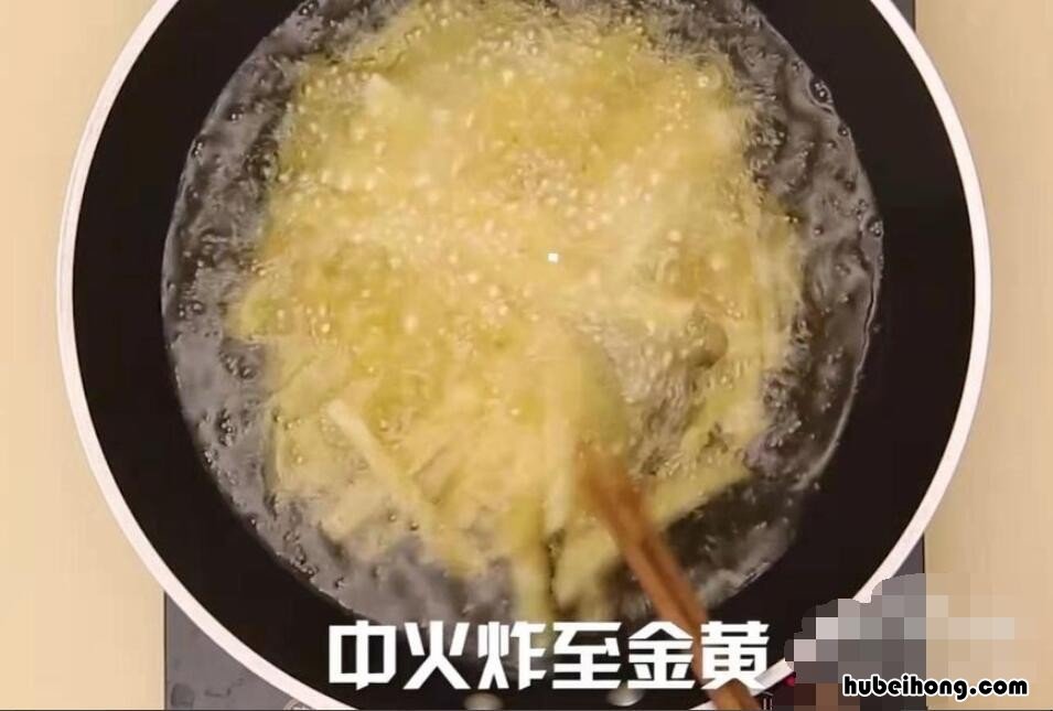 怎样炸土豆片好吃又简单视频教程窍门 如何炸土豆片好吃又简单