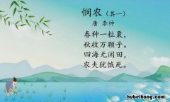 读《悯农》有感作文400字 悯农读后感悟