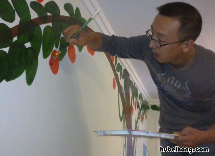 适合画手绘墙的画 手绘墙用什么材料画
