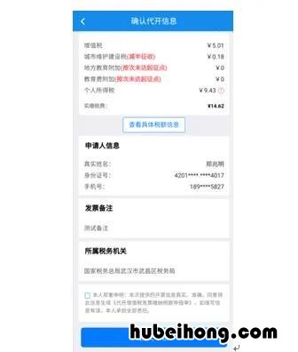 楚税通 官方 楚税通开发票流程