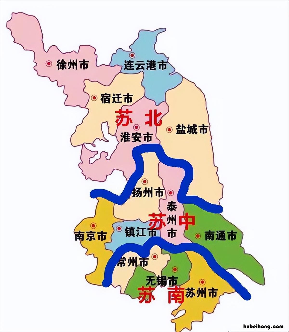 江苏哪些地级市 江苏省里的市