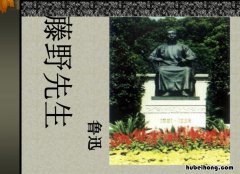 藤野先生的课文解析 藤野先生课文内容全解