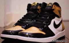 aj1黑金脚趾如何辨别真假 aj1黑金脚趾鞋垫颜色怎么选