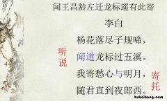 《闻王昌龄左迁龙标遥有此寄》 的写作背景 《闻王昌龄左迁龙标遥有此寄》的背景