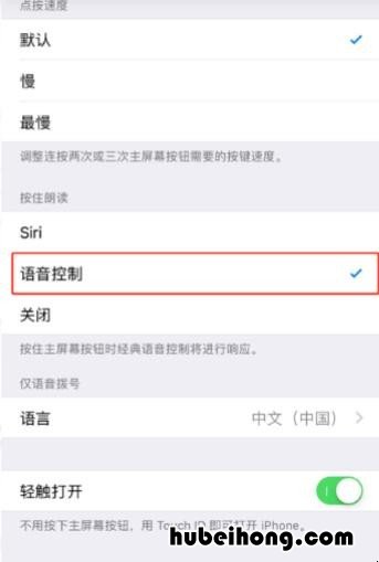 苹果老是跳出语音控制怎么回事 iphone强制关闭盲人模式怎么解锁