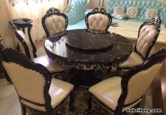 欧式餐桌图片大全新款 欧式餐桌效果图