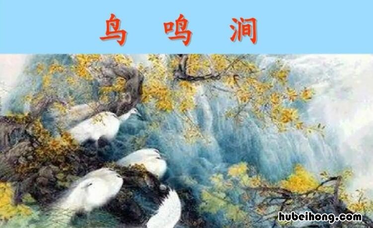 鸟鸣涧写的是哪个季节的情景 鸟鸣涧描写的是什么季节的诗