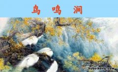 《鸟鸣涧》这首诗是什么意思 鸟鸣涧这首诗的意思是啥