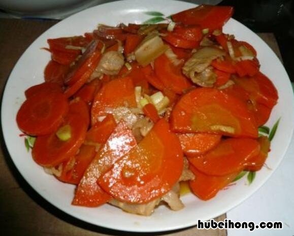 胡萝卜炒肉做法视频 胡萝卜炒肉的做法步骤