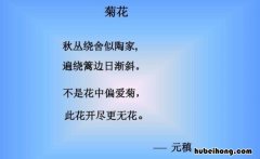 不是花中偏爱菊下一句是 不是花中偏爱菊后一句