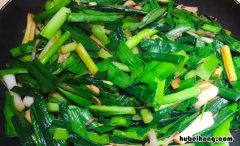 蒜苗热量高吗 减肥为什么不能吃蒜苔
