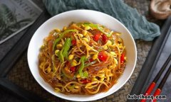 豆芽炒粉条的技巧是什么 豆芽炒粉条的做法大全