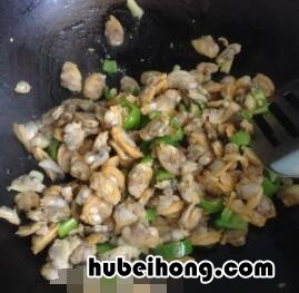 香炒花蛤肉的做法是什么