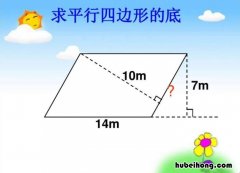 什么是平行四边形 什么叫做平行四边形的高什么叫做平行四边形的底