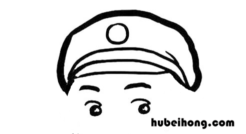 简笔画雷锋是怎么画的