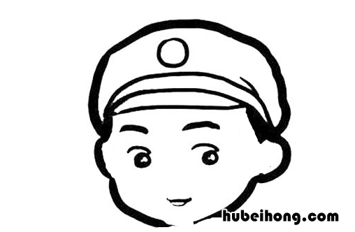 简笔画雷锋是怎么画的