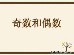 偶数和奇数是什么 偶数和奇数是什么意思