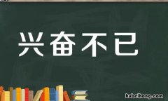 兴奋不已怎么造句 用兴奋不已写一句话