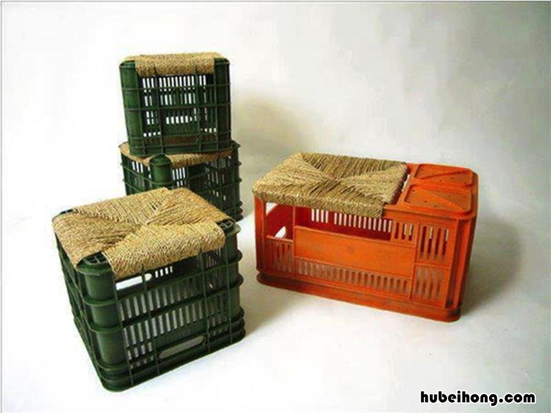 塑料篮的编织法 手工编织塑料篮子边上怎么编