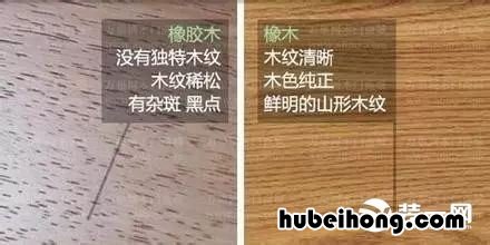 橡木跟橡胶木的区别在什么地方 橡木跟橡胶木的区别是什么