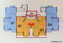 两梯四户带连廊中间户选东还是选西 两梯四户连廊选边户还是中户