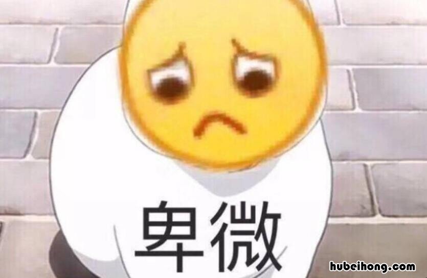 卑微是什么意思 卑微指的是什么意思