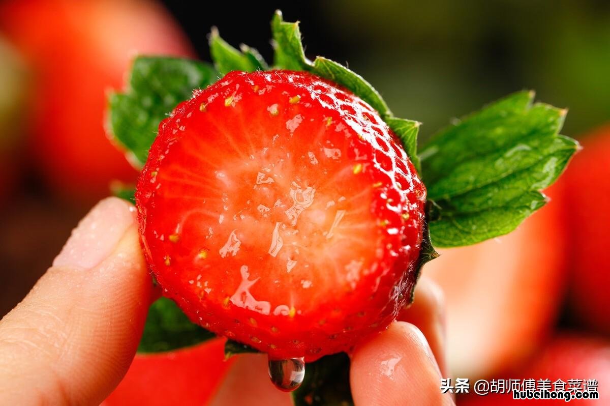 草莓的籽是红色的能吃吗 草莓籽什么颜色是成熟的